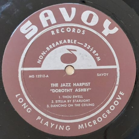 DOROTHY ASHBY - The Jazz Harpist (SAVOY MG12212)