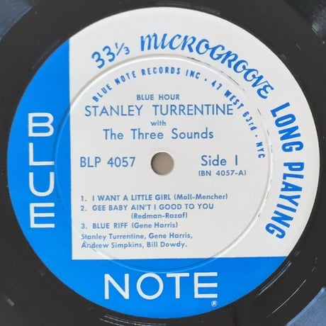STANLEY TURRENTINE - Blue Hour (BLUE NOTE BLP4057)