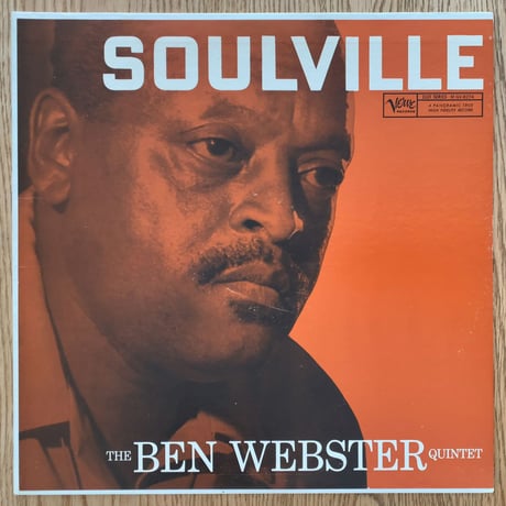 BEN WEBSTER - Soulville (VERVE MGV-8274)