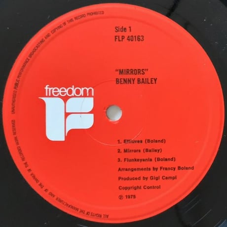 BENNY BAILEY - The Amazing Benny Bailey (FREEDOM FLP40163)