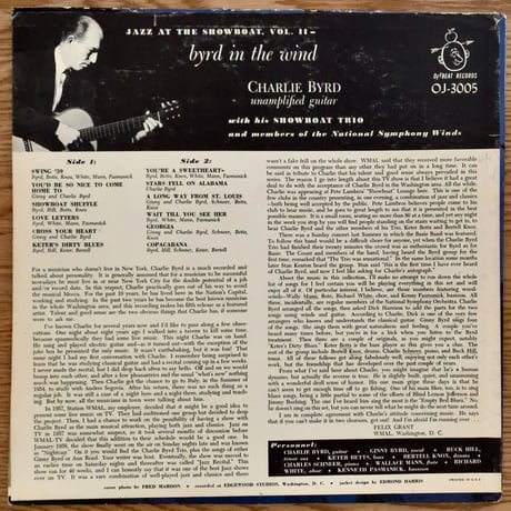 CHARLIE BYRD - Byrd In The Wind (OFFBEAT OJ-3005)