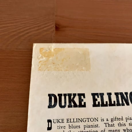 DUKE ELLINGTON & JOHNNY HODGES - Back to Back (VERVE MGV-8317)