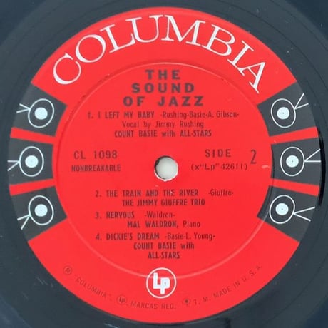 V.A.(Count Basie, Billie Holiday, Mal Waldron, 他) - The Sound of Jazz (COLUMBIA CL1098)
