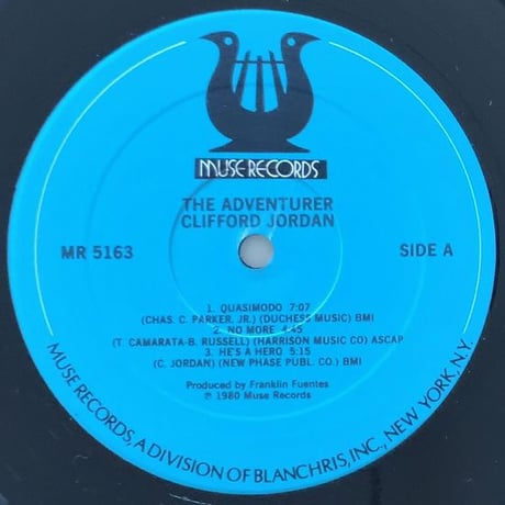 CLIFFORD JORDAN - The Adventurer (MUSE MR5163)