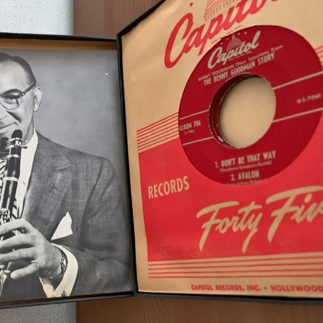 BENNY GOODMAN - Benny Goodman Story (CAPITOL FDM706) 7inch Box
