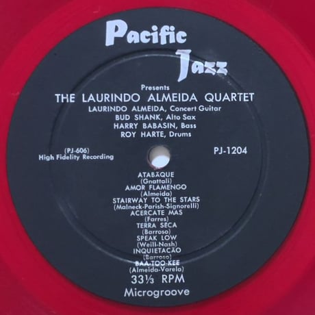 LAURINDO ALMEIDA - The Laurindo Almeida Quartet (PACIFIC JAZZ PJ-1204)