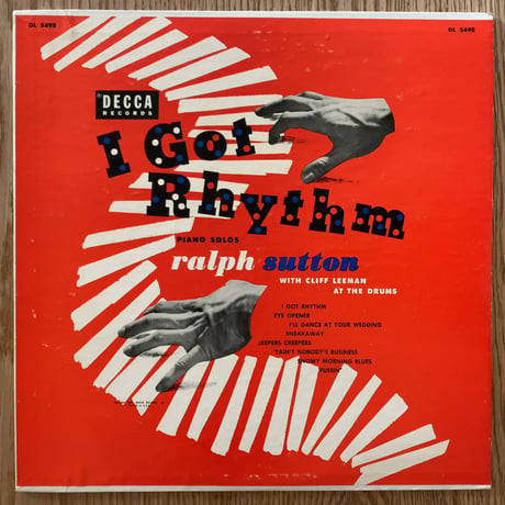 RALPH SUTTON - I Got Rhythm (DECCA DL5498)