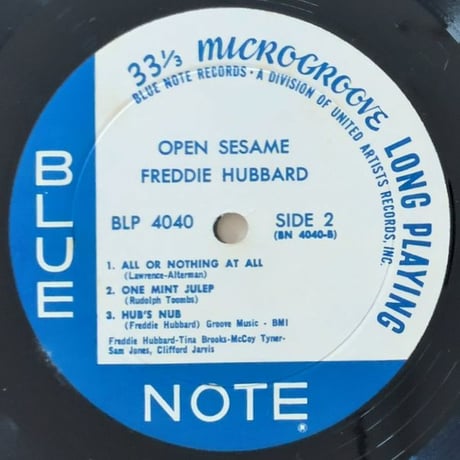 FREDDIE HUBBARD - Open Sesame (BLUE NOTE BLP4040) UA