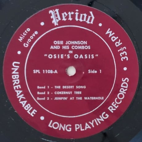 OSIE JOHNSON - in Osie's Oasis (PERIOD SPL1108)