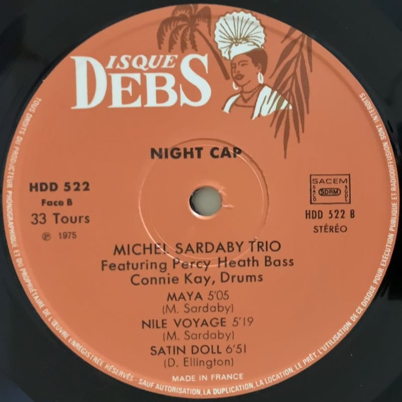 MICHEL SARDABY - Night Cap (DEBS HDD522) | ナカノレ