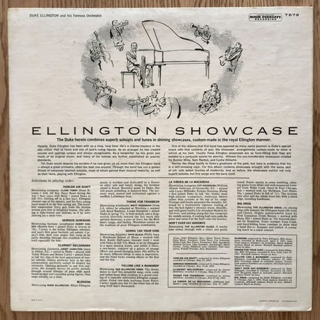 DUKE ELLINGTON - Ellington Showcase (CAPITOL T-679)