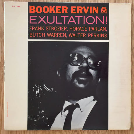 BOOKER ERVIN - Exultation (PRESTIGE PRLP7293)