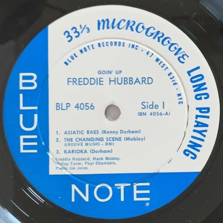 FRIDDE HUBBARD - Goin' Up (BLUE NOTE BLP4056)