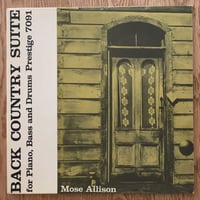 MOSE ALLISON - Back Country Suite (PRESTIGE PRLP7091)