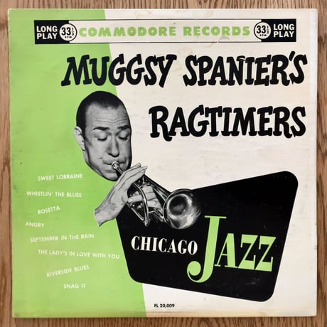 MUGGSY SPANIER - Chicago Jazz (COMMODORE FL20,009)