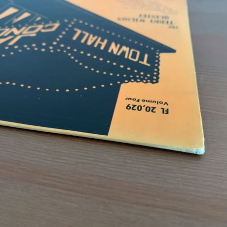 TEDDY WILSON - Town Hall Concert Vol.4 (COMMODORE FL20,029)