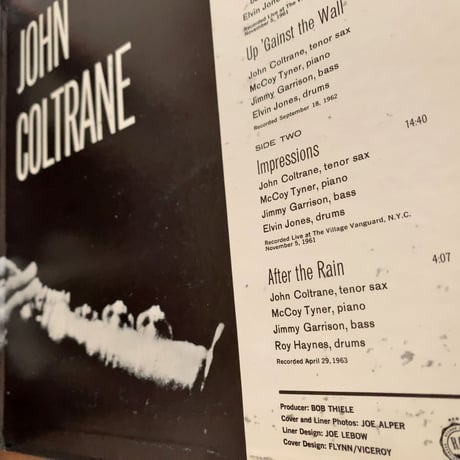 JOHN COLTRANE - Impressions (impulse! A-42)