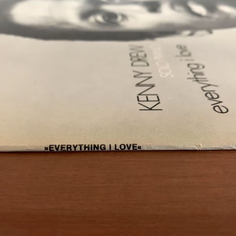 KENNY DREW - Everything I Love (STEEPLE CHASE SCS-1007)