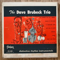 DAVE BRUBECK - The Dave Brubeck Trio (FANTASY EP-2-802) 7inch EP
