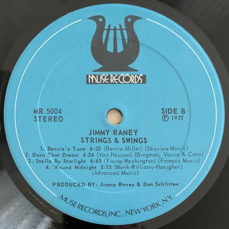 JIMMY RANEY - Strings & Swings (MUSE MR5004)