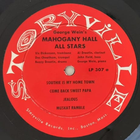 MAHOGANY HALL ALL STARS / JO JONES - Jazz at Storyville (STORYVILLE STLP307)