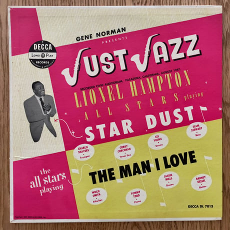 LIONEL HAMPTON - Just Jazz (DECCA DL7013)