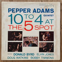 PEPPER ADAMS - 10 To 4 At The 5 Spot (RIVERSIDE RLP12-265)