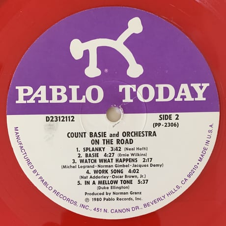 COUNT BASIE - On The Road (PABLO D2312112)