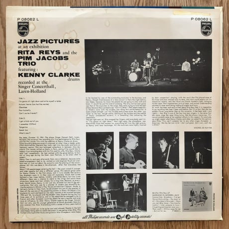 RITA REYS - Jazz Pictures (PHILIPS P08062L)