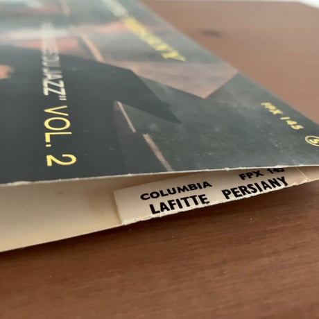 GUY LAFITTE & ANDRE PERSIANY - Classiques du Jazz Vol.2 (COLUMBIA FPX145)