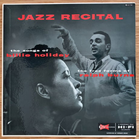 BILLIE HOLIDAY / RALPH BURNS - Jazz Recital (CLEF MGC-718)