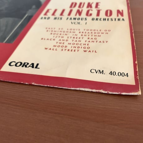 DUKE ELLINGTON - Connaissance du Jazz Vol.4 (CORAL/VOGUE CVM.40.004)
