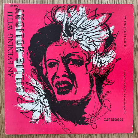 BILLIE HOLIDAY - an Evening with (CLEF EP-190) 7inch EP