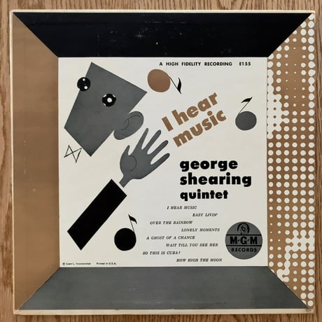 GEORGE SHEARING - I Hear Music (MGM E155)