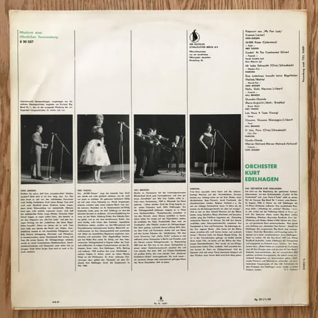 KURT EDELHAGEN - Orchester Kurt Edelhagen (AMIGA 850 037)