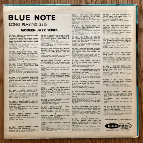 BUD POWELL - The Amazing Bud Powell (BLUE NOTE BLP5003)