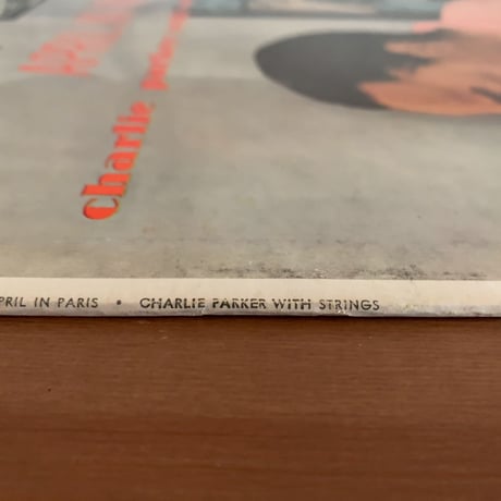 CHARLIE PARKER - April in Paris (VERVE MGV-8004)