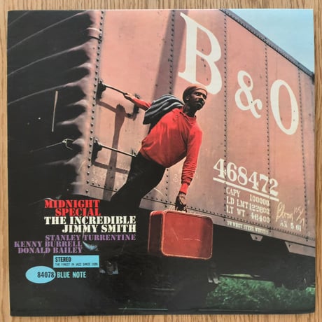 JIMMY SMITH - Midnight Special (BLUE NOTE BST84078) ♪