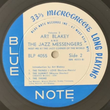 ART BLAKEY - Meet You at The Jazz Corner of The World Vol.2 (BLUE NOTE BLP4055)