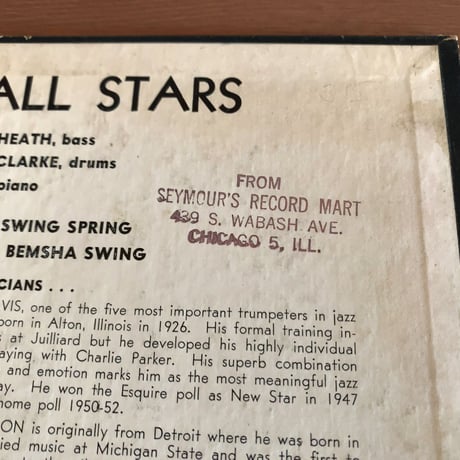 MILES DAVIS - Miles Davis All Stars Vol.2 (PRESTIGE PRLP200)
