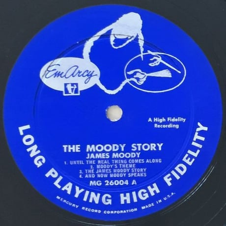 JAMES MOODY - The Moody Story (EMARCY MG26004)