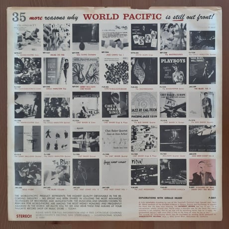 V.A.(Chet Baker, Art Pepper, Wes Montgomery, etc.) - Have Blues Will Travel (WORLD PACIFIC JWC-509)