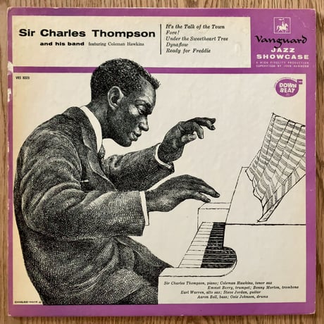 SIR CHARLES THOMPSON - feat. Coleman Hawkins (VANGUARD VRS8009)