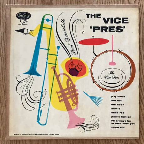 PAUL QUINICHETTE - The Vice-Pres (EMARCY MG26022)