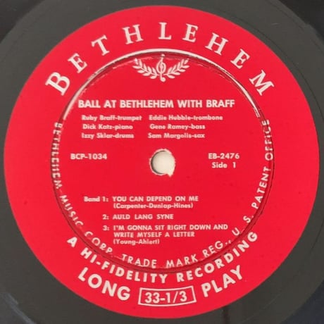 RUBY BRAFF - Ball at Bethlehem (BETHLEHEM BCP1034)