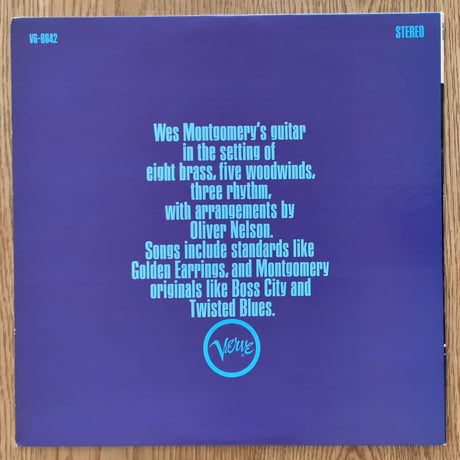 WES MONTGOMERY - Goin' Out of My Head (VERVE V6-8642)
