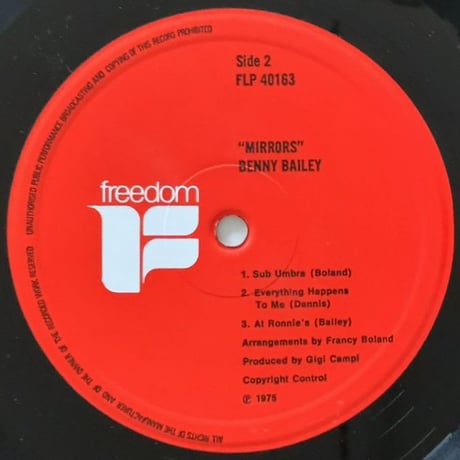 BENNY BAILEY - The Amazing Benny Bailey (FREEDOM FLP40163)