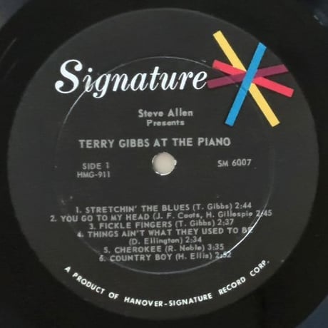 TERRY GIBBS - at The Piano (SIGINATURE SM6007)