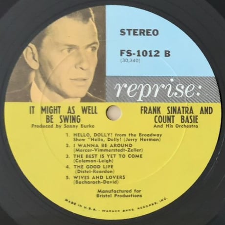 FRANK SINATRA & COUNT BASIE - It Might as Well be Spring (REPRISE FS-1012)