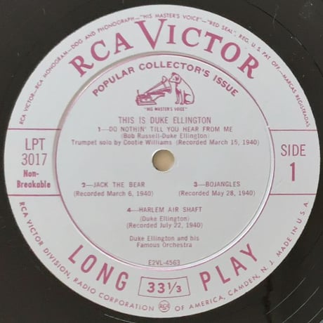 DUKE ELLINGTON - This is (RCA VICTOR LPT3017)